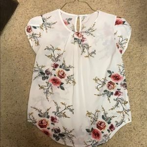 Floral print shirt
